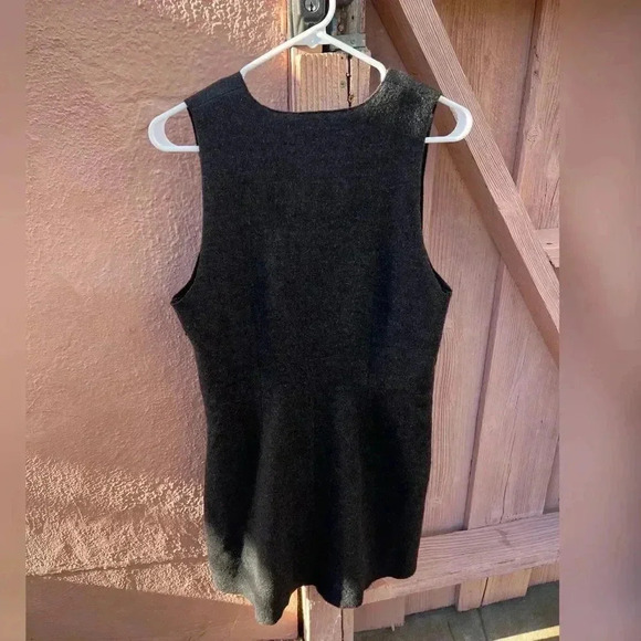 Basco Wool Grey Dress LIKE NEW - Picture 2 of 4